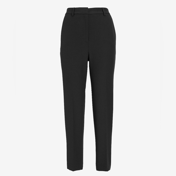 Express Editor Super High Waist Straight Ankle Pant - Picture 8 of 8
